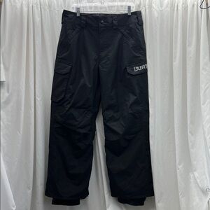 Burton Men's Medium Black Dryride Snowboarding Ski Winter Snow Pants